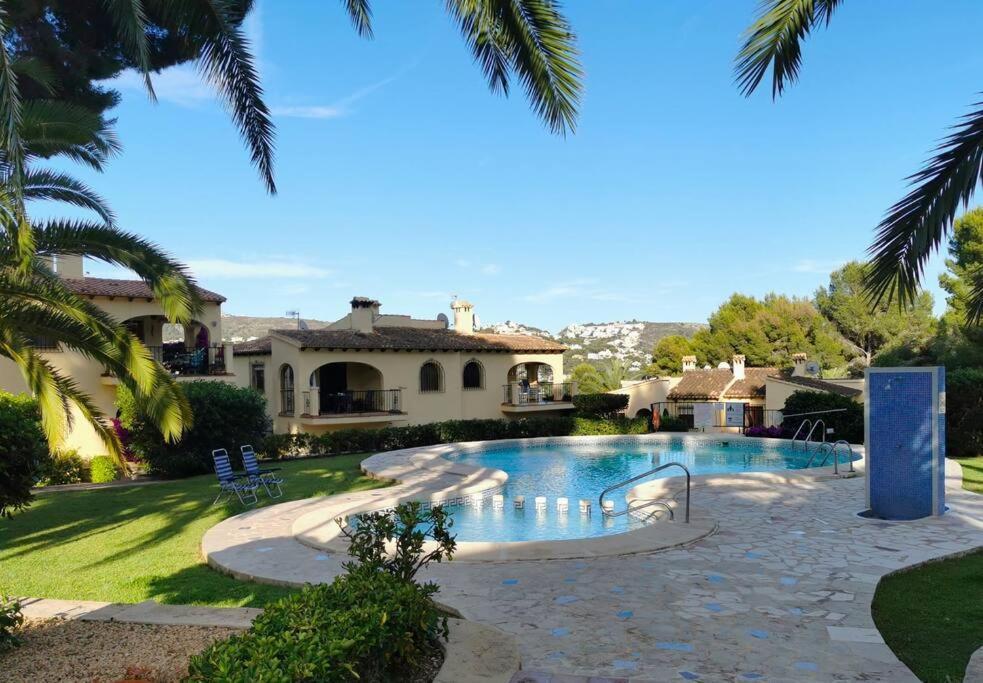 Apartamento En Moraira Con Piscina מראה חיצוני תמונה