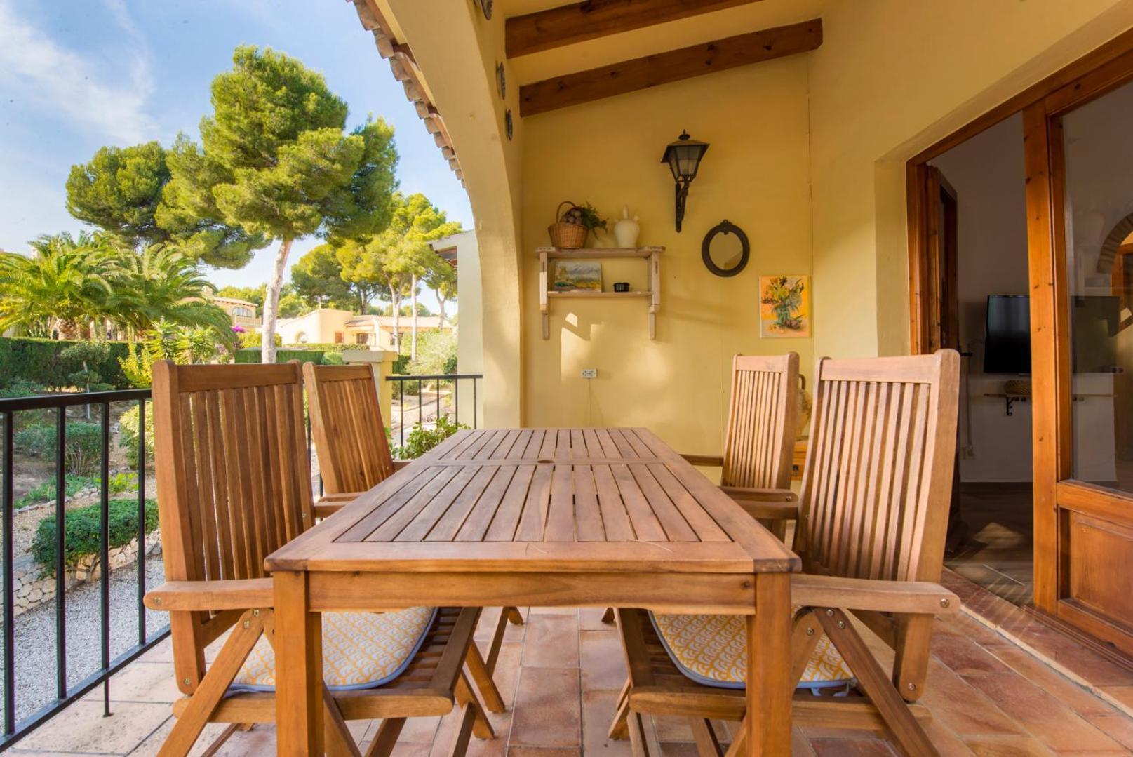 Apartamento En Moraira Con Piscina מראה חיצוני תמונה
